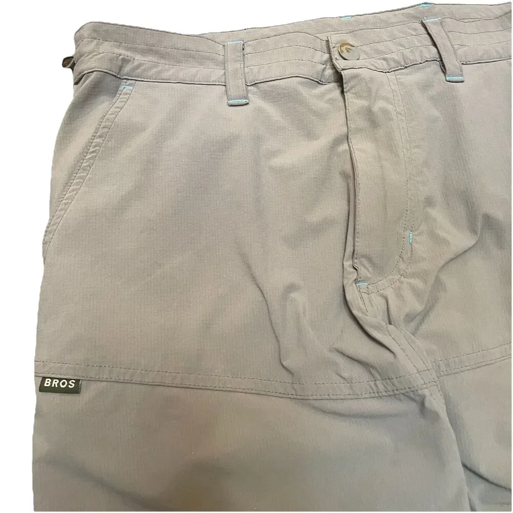 Howler Brothers Men's Pants 32x34 Gray Tech Utility Hiking Gorpcore Outoor